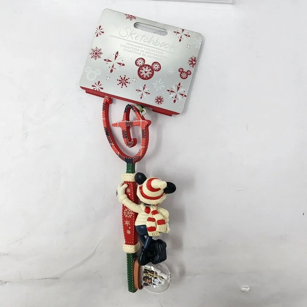 Disney Sketchbook Mickey Mouse 2021 Key Ornament Holiday Decoration Collectible